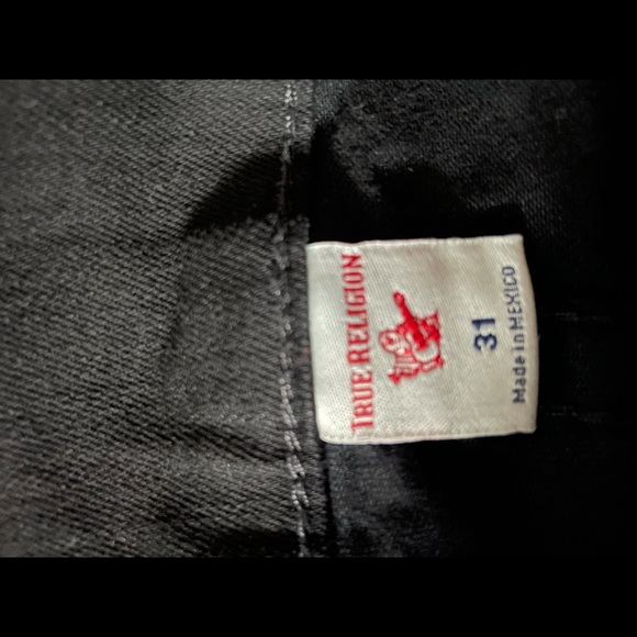 Brand new True Religion black relaxed fit jeans - Picture 5 of 6